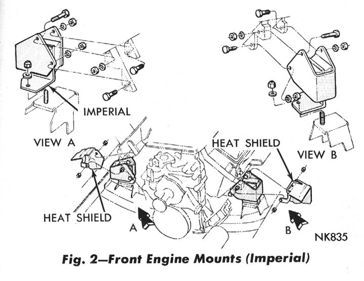 1966 Factory Service Manual Drawing
