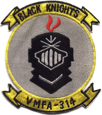 VMFA-314 Black Knight's Squadron Patch
